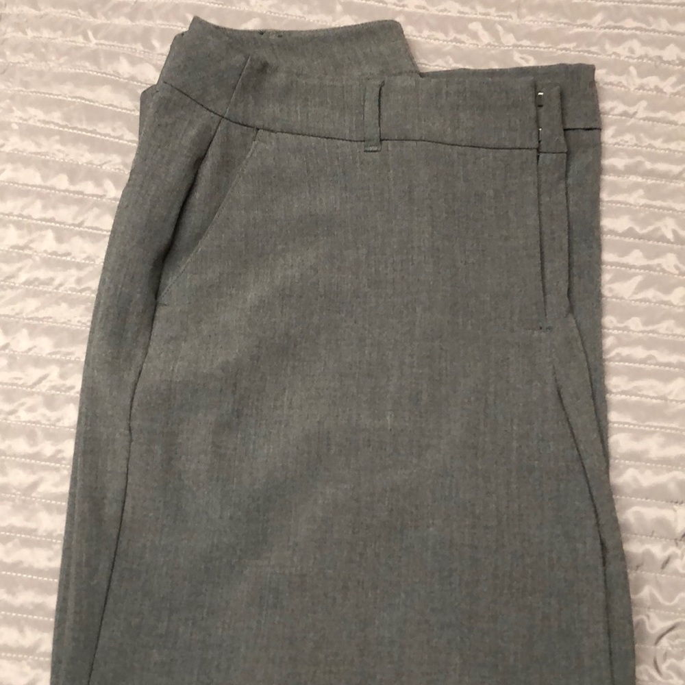 Gray Lena wide leg Lane Bryant pants size 16 short